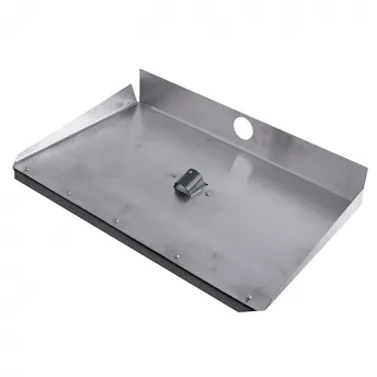 Лопата трехбортная алюминиевая большая с/пл. d-40