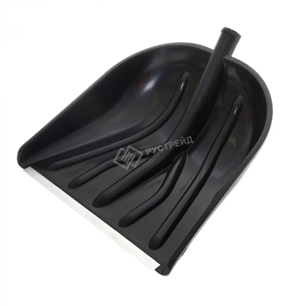 Лопата для снега "Зима" №1 с ал.планкой, d-32