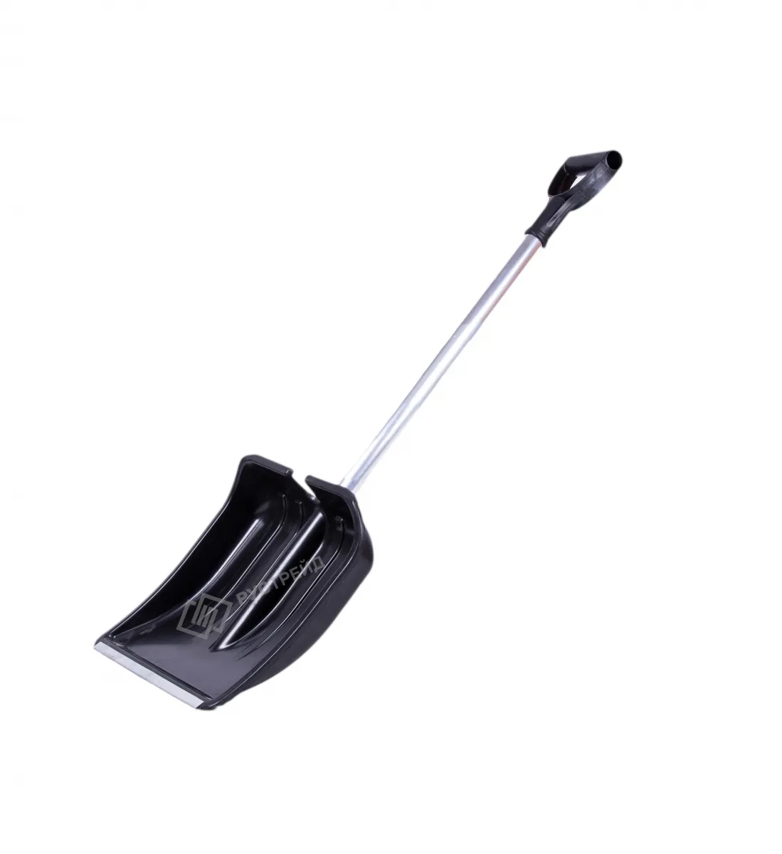 Лопата "Зима-Авто" с ал/чер. V-образной ручкой (неразборная)