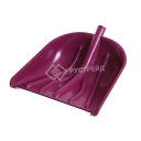 Лопата для снега "Зима" №1 (цветная) с ал.планкой, d-32  - изображение 1