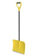 Лопата для снега "Скиф" ал. планка, дюр. черенок - изображение 1