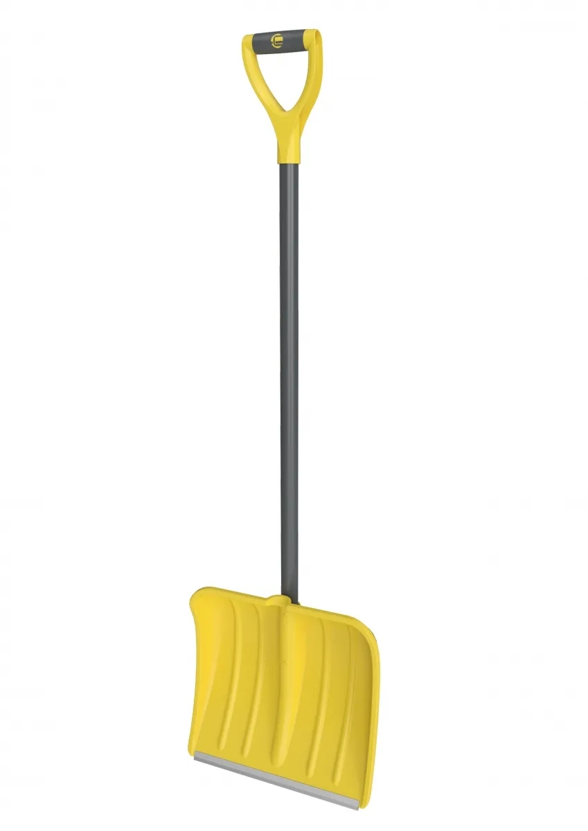 Лопата для снега "Скиф" ал. планка, дюр. черенок