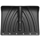 Лопата для снега "Зима" №11 с поликарб. пл., d-30 с ал.черенком и V-образной ручкой - изображение 1