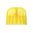 Лопата для снега "Зима" №3 (поликарбонат) d-32 черная с алюм.черенком и V-образной ручкой - изображение 1