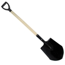 Лопата садово-огородная ЛСО-170 с черенком .810 мм и V ручкой  - изображение 1