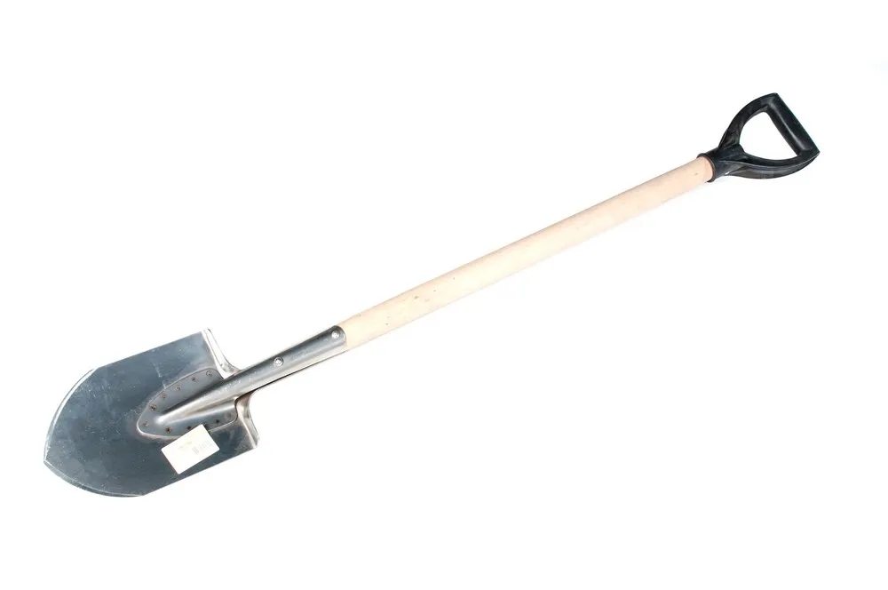 Лопата садово-огородная нержавеющая сталь ЛСО-170 с черенком. 810 мм и V ручкой