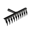 Грабли 10-ти зубые витые, 2мм, порошковая окраска ГВ-10 - изображение 1