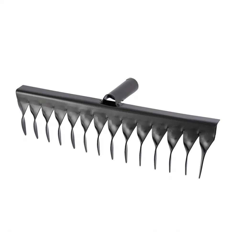 Грабли 14-ти зубые витые, 2мм, порошковая окраска  ГВ-14