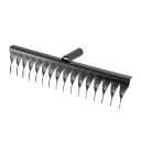 Грабли 16-ти зубые витые, 2мм, порошковая окраска ГВ-16 - изображение 1