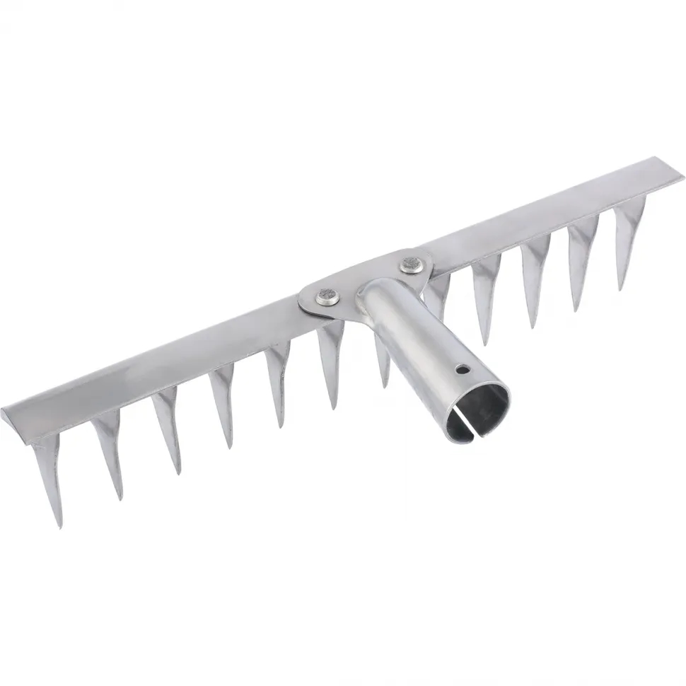 Грабли нержавеющая сталь 14-ти зубые витые,  ГВ-14
