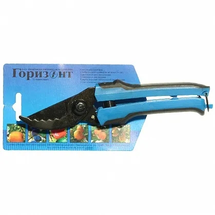 Секатор 220 мм зубчатый с оксидированным покрытием С-41-22