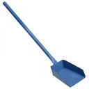 Совок хоз.металлический зольный с длинной металлическая ручкой - изображение 1