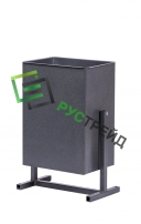 Урна металлическая поворотная (32л) №4
толщ металла 0,6-0,8мм, порошковая. окраска. - изображение 1