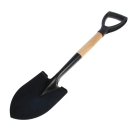 Лопата автомобильная с черенком и V ручкой  - изображение 1