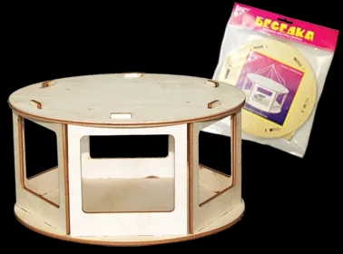 Кормушка для птиц сборная "Беседка"