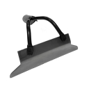 Тяпка "ФИГУРНАЯ" металл 185*60 мм., толщина 1,5мм., - изображение 1