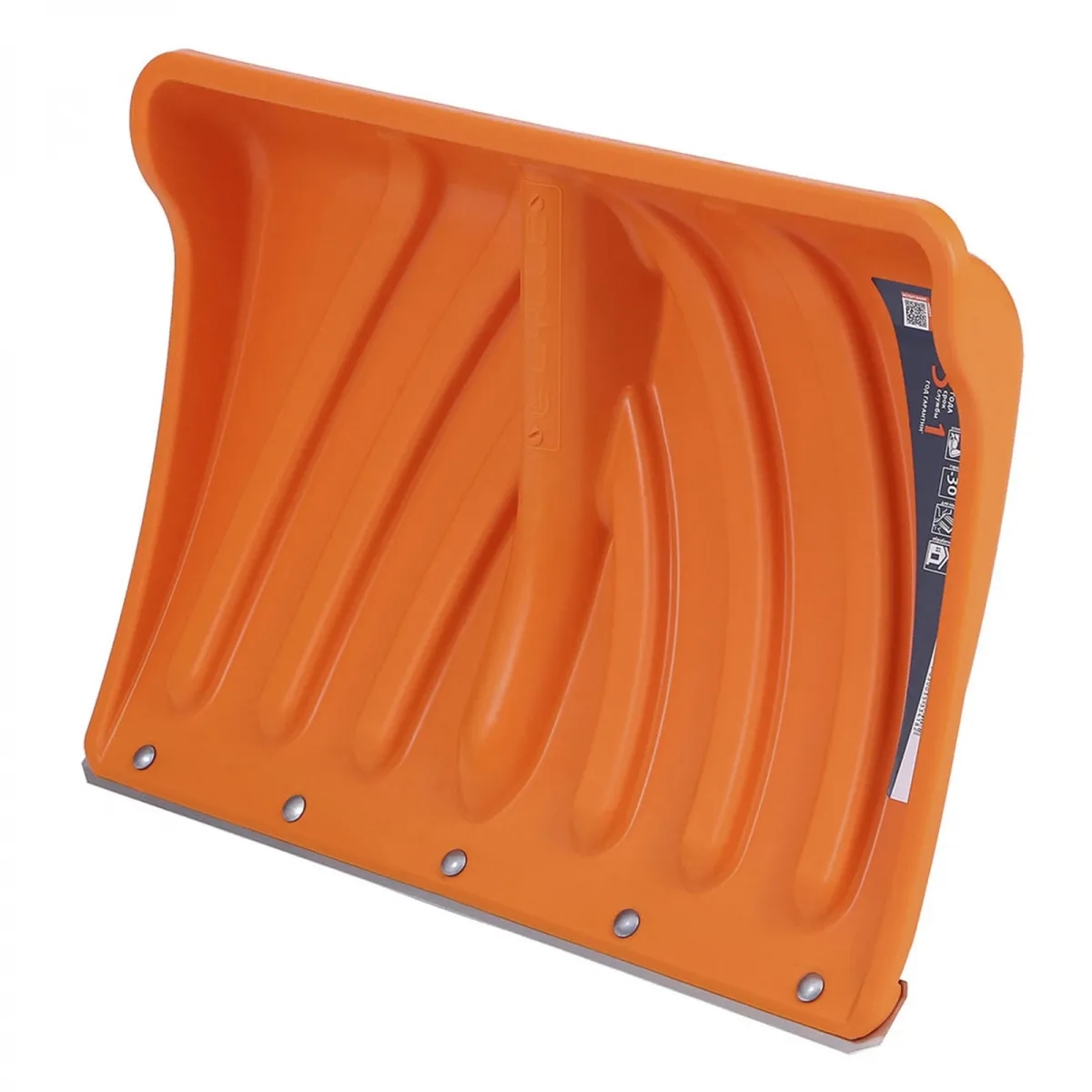 Лопата для снега "Норд Про" с оц.планкой на заклепках