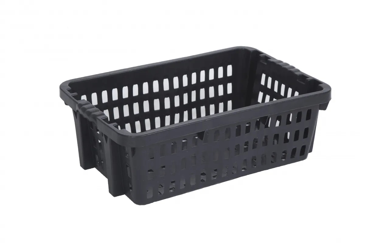 Ящик хозяйственный 600*400*200 чернаяый (штабелируемый)