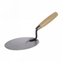 Кельма печника овальная c деревянной ручкой КП - изображение 1