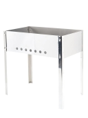 Мангал сборный "Эконом" (НЕРЖ.) в г/коробке - изображение 1