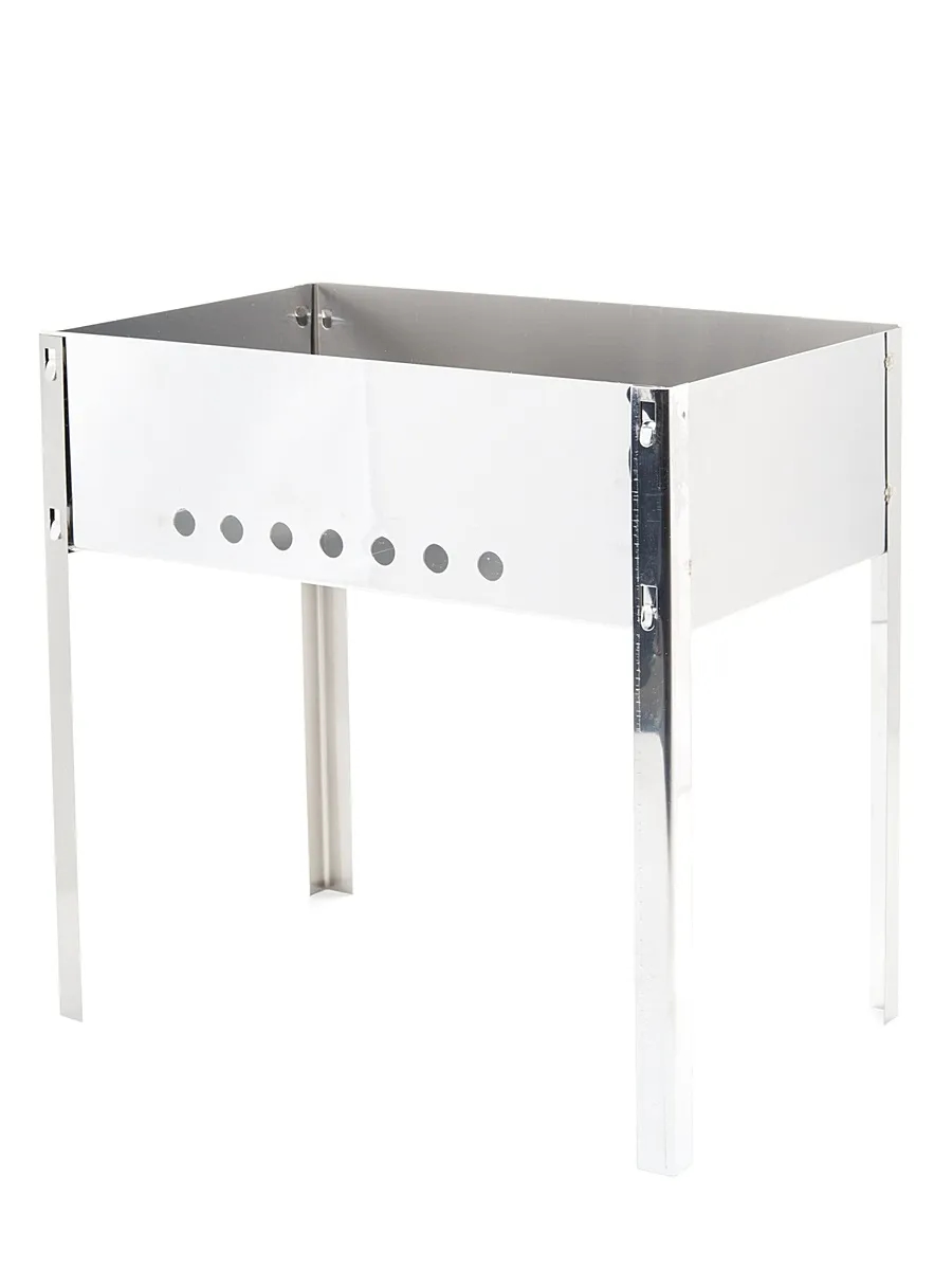 Мангал сборный "Бастион" (НЕРЖ.) в г/к коробке