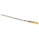 Шампур плоский с деревянной ручкой 370х12х2мм - изображение 1