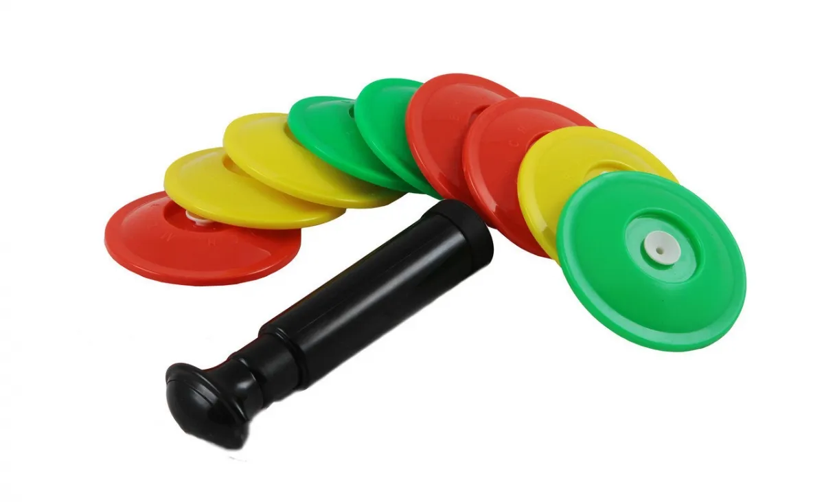 Вакуумный набор (9 крышек и насос) в блистерной упаковке ИСТОК ЦЕНА НИЖЕ!!! - изображение 1