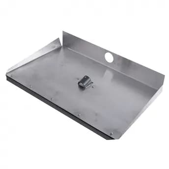 Лопата трехбортная оцинкованная большая с/пл. d-40