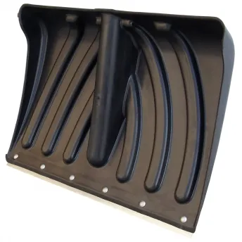 Лопата для снега "Крепыш" с оц.планкой, диаметр ø32