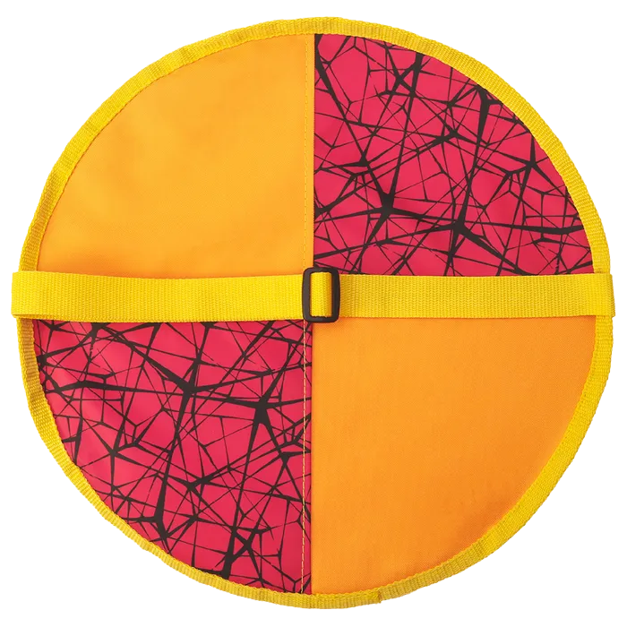 Санки-ледянки круглые (верх-ткань пвх/низ-тент) 