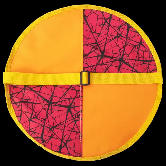 Санки-ледянки круглые (верх-ткань пвх/низ-тент) 