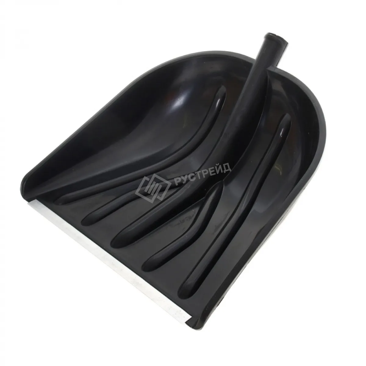 Лопата для снега "Зима" №1 с ал.планкой, d-32