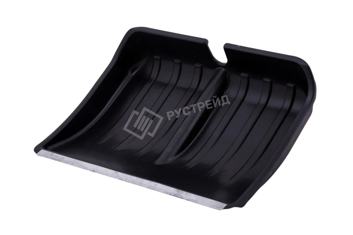 Лопата для снега "Зима" №5 с оц.планкой d-30 - изображение 1