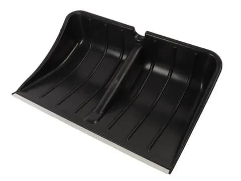 Лопата для снега "Зима" №9 с ал.планкой d-32 с дер.черенком 1сорт и V-образной ручкой