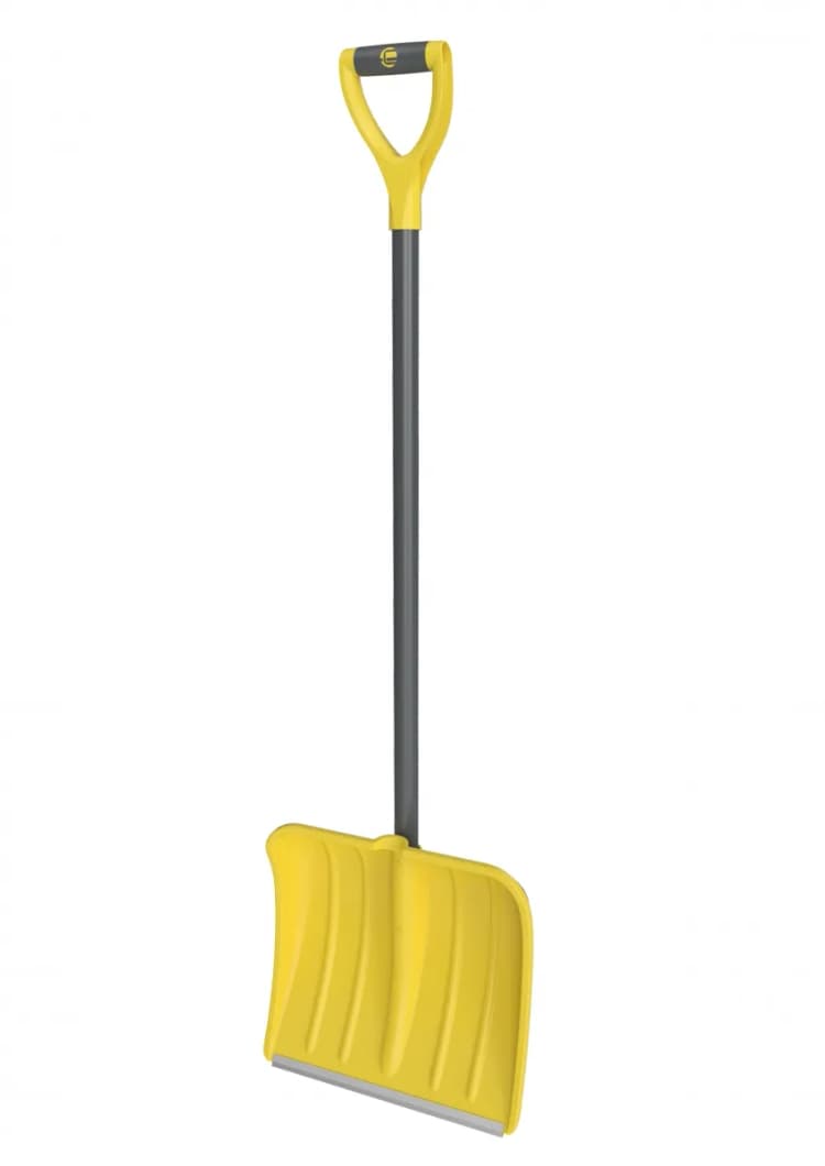 Лопата для снега "Скиф" ал. планка, дюр. черенок
