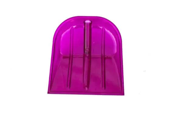 Лопата для снега "Зима" №4 (поликарбонат) d-32, цветная