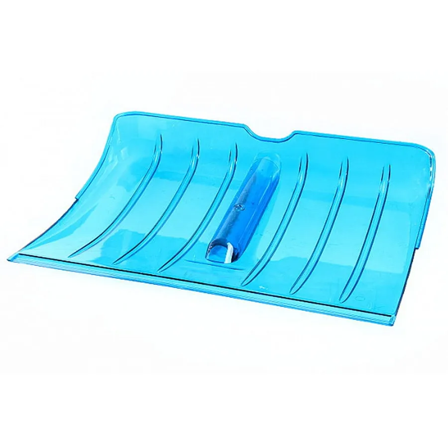 Лопата для снега "Зима" №9 (поликарбонат) d-32, черная - изображение 1