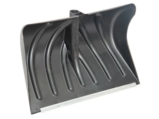 Лопата для снега "Зима" №2 с ал.планкой, d-30 с алюм.черенком и V-образной ручкой