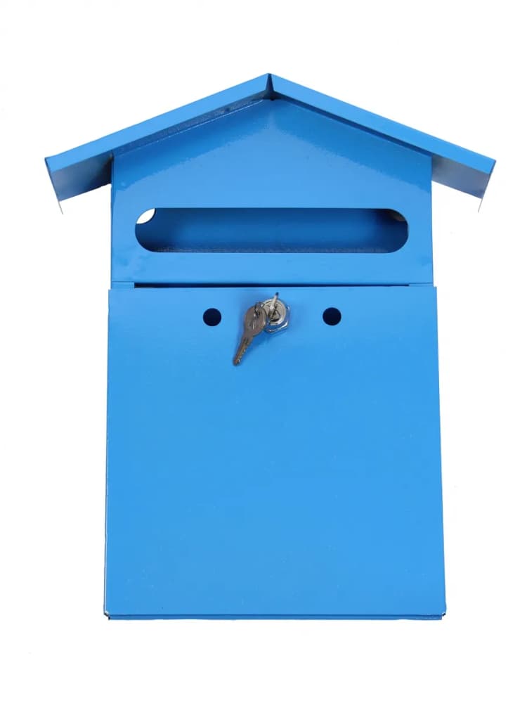 Ящик почтовый "Домик" с петелькой (порошковое покрытие)