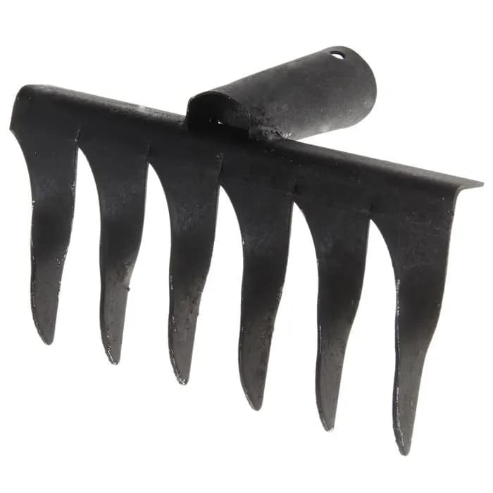 Грабли 6-ти зубые витые, 2мм, порошковая окраска ГВ-6 