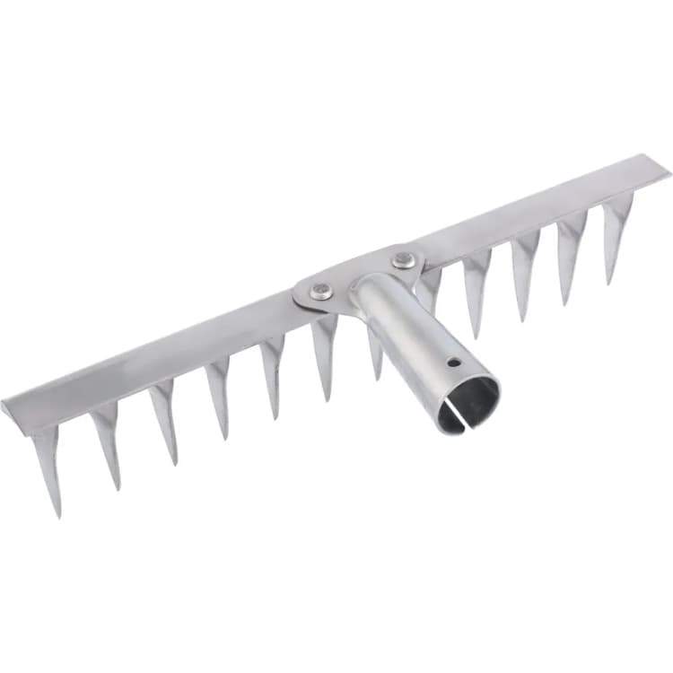 Грабли нержавеющая сталь 10-ти зубые витые,  ГВ-10