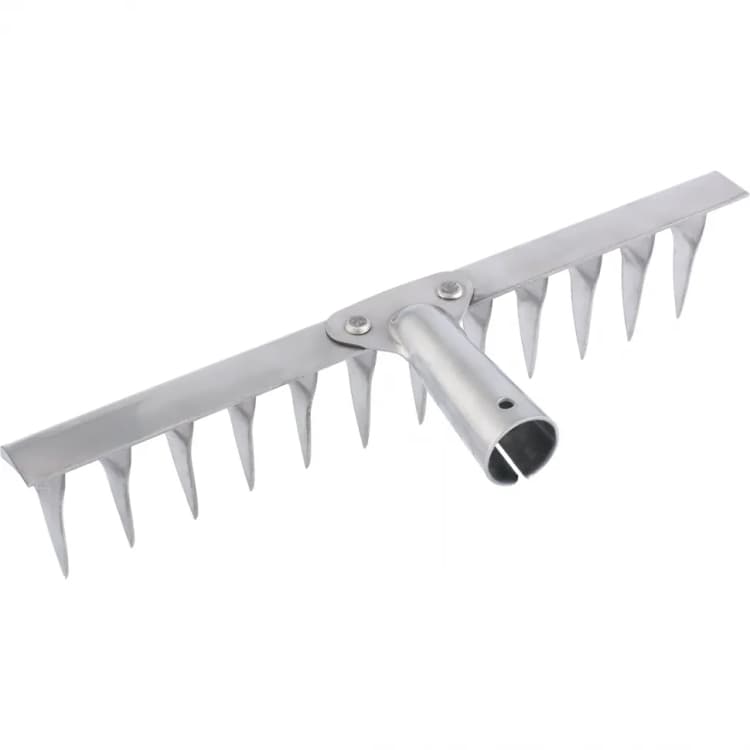 Грабли нержавеющая сталь 14-ти зубые витые,  ГВ-14