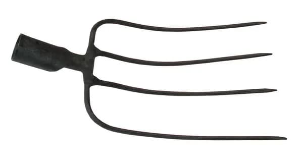 Вилы 4-х рогие навозные кованые