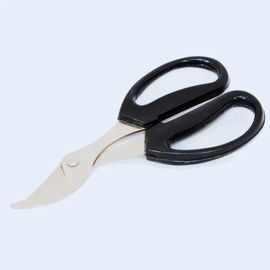 Секатор для цветов 165 мм никелированный С-41-19