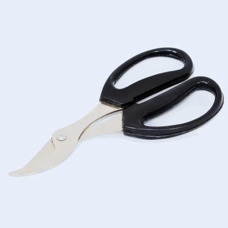 Секатор для цветов 165 мм никелированный С-41-19