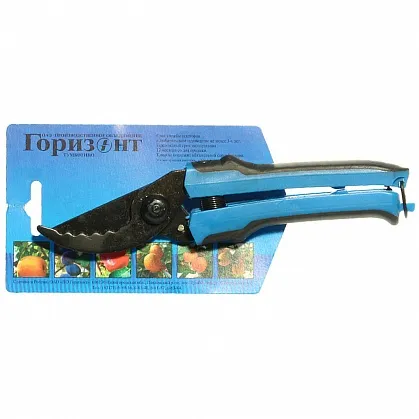 Секатор 220 мм зубчатый с оксидированным покрытием С-41-22