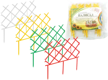Забор-бордюр декоративный "Палисад", 
длина 3м, высота 19 см - изображение 1