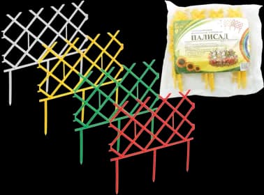 Забор-бордюр декоративный "Палисад", 
длина 3м, высота 19 см