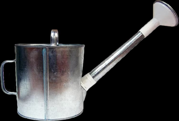 Лейка 8л оцинкованная