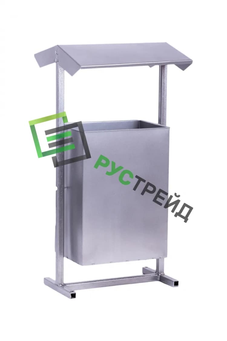 Урна металлическая поворотная с крышкой (20л) №3
толщ металла 0,6-0,8мм, порошковая. окраска. 740*390*390